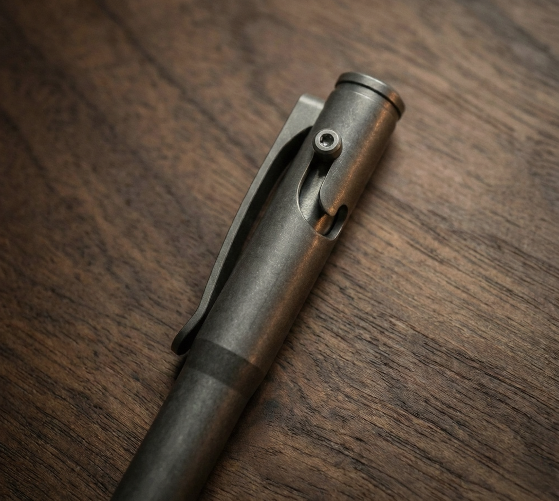 Drift Bolt-Action Titanium Pen